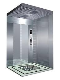 Ascenseur argenté de cargaison d'usine de la couleur 30kw avec la capacité de la protection 3000kg de surcharge