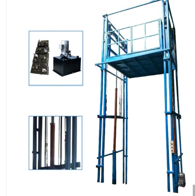 Ascenseur de cargaison de rail de guide de T