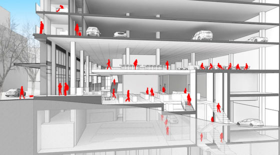 Détecteur infrarouge de cellule photo-électrique d'ascenseur d'ascenseur de voiture de FUJI 3000KG