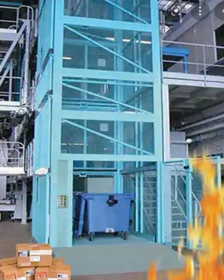 ascenseur hydraulique du fret 2m/s