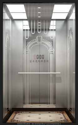Miroir gravant à l'eau-forte l'alarme de Weightness d'ascenseur de Chambre de la villa 630kg