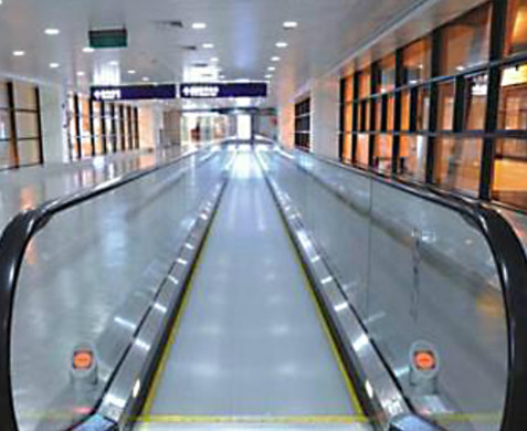 Passage couvert mobile d'aéroport d'entraînement de VVVF escalator de passager de 11 degrés