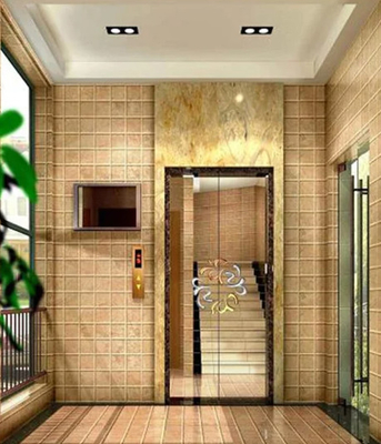 Miroir gravant un ascenseur d'hôtel de 1000 kg