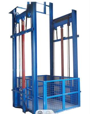500KG petit ascenseur hydraulique de fret de la cargaison 0.25m/S de l'ascenseur 7500mm