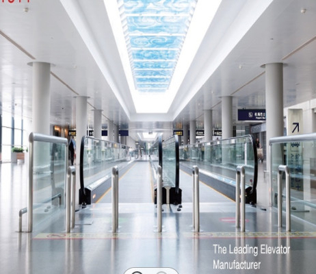 Passage couvert mobile d'aéroport de 0 degrés