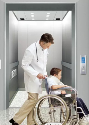 acier inoxydable 304 d'ascenseur de lit d'hôpital 1600KG de 2400mm
