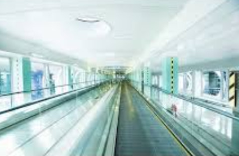 VVVF a commandé les escalators mobiles et le Travelators du passage couvert 0.65m/s d'aéroport