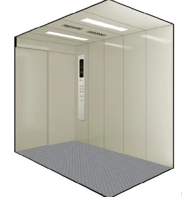 Commande en verre de l'ascenseur 1200KG VVVF de voiture d'acier inoxydable de délié